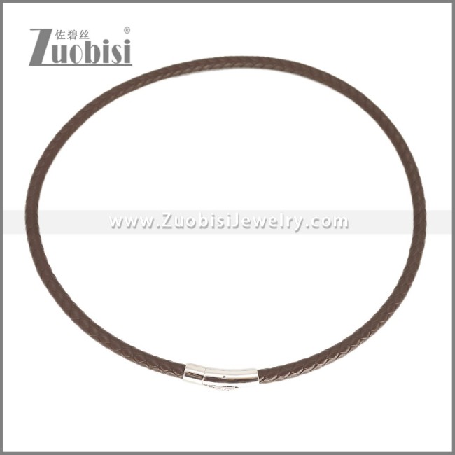 Leather Neckace n003541A2