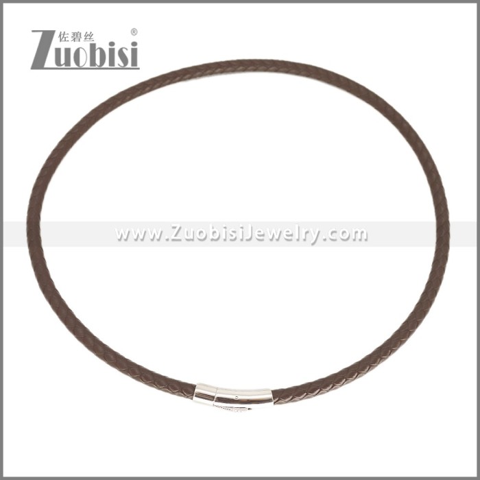 Leather Neckace n003541A2