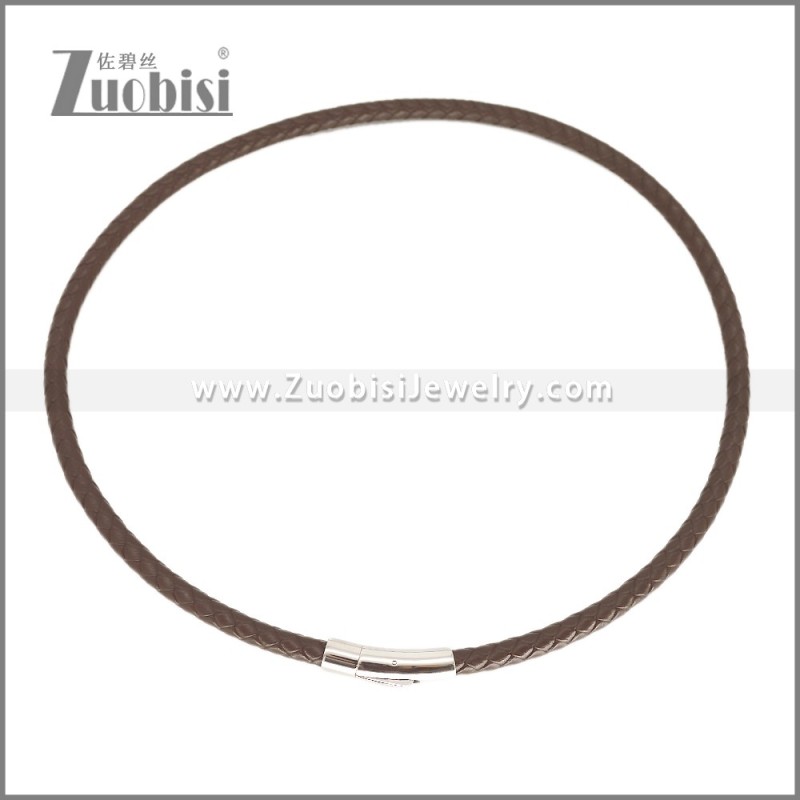 Leather Neckace n003541A2