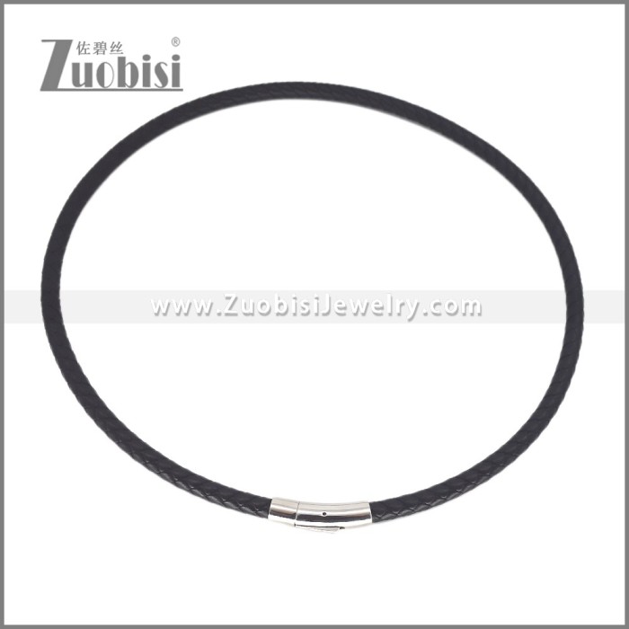 Leather Neckace n003541H2