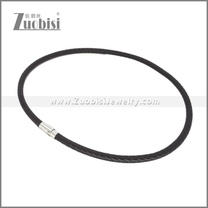 Leather Neckace n003541H