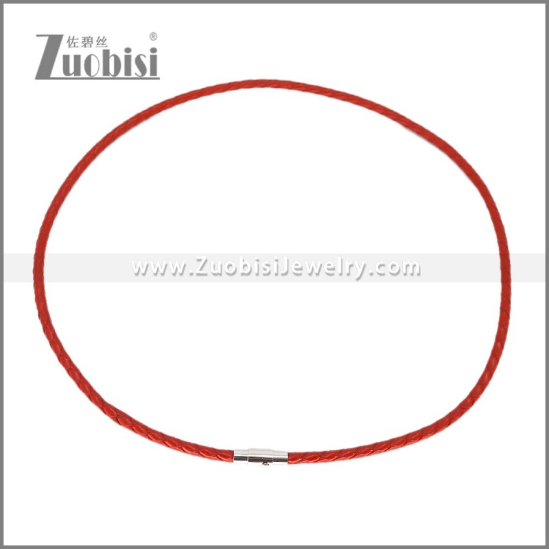 Leather Neckace n003540R