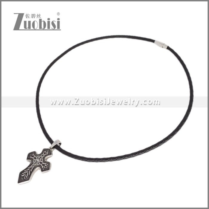 Leather Neckace n003546