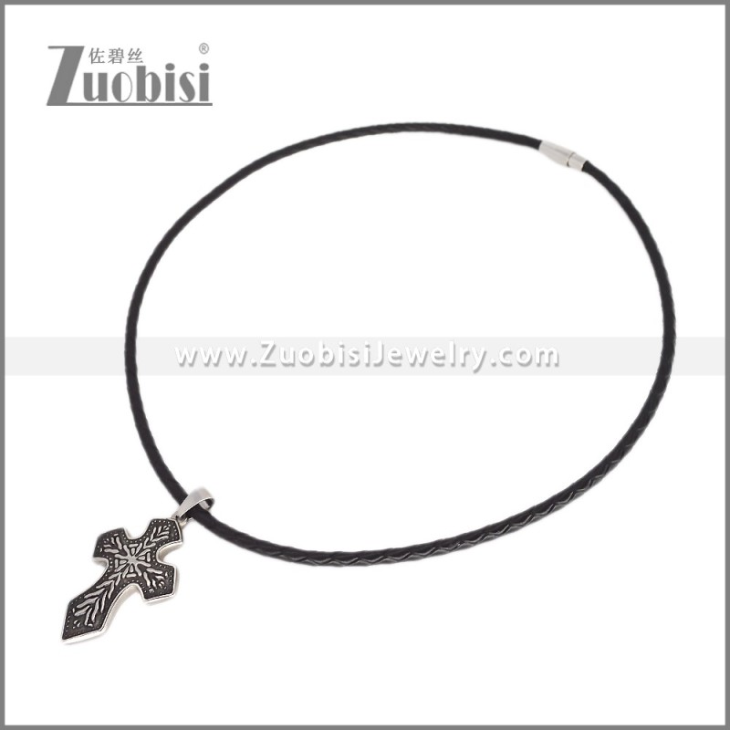 Leather Neckace n003546