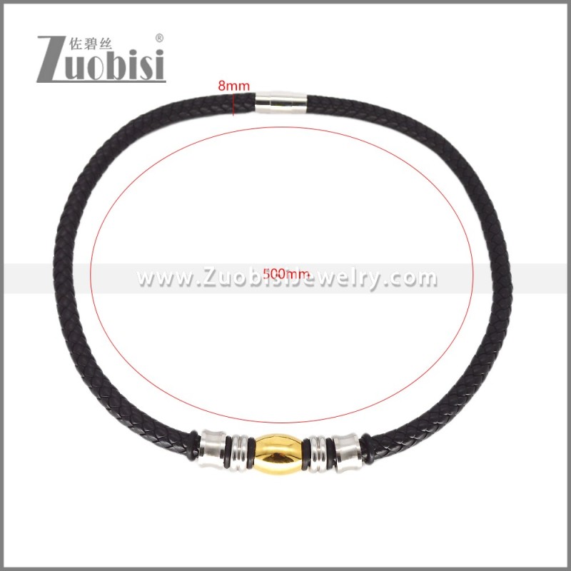 Leather Neckace n003540H1