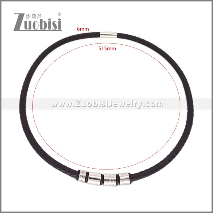 Leather Neckace n003544H