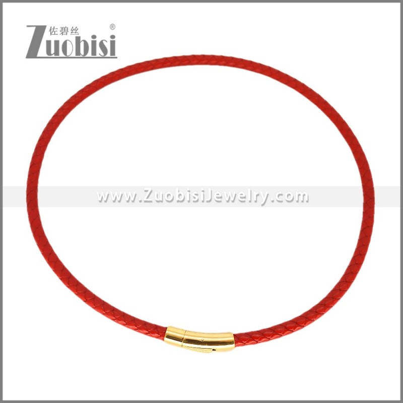 Leather Neckace n003541R1