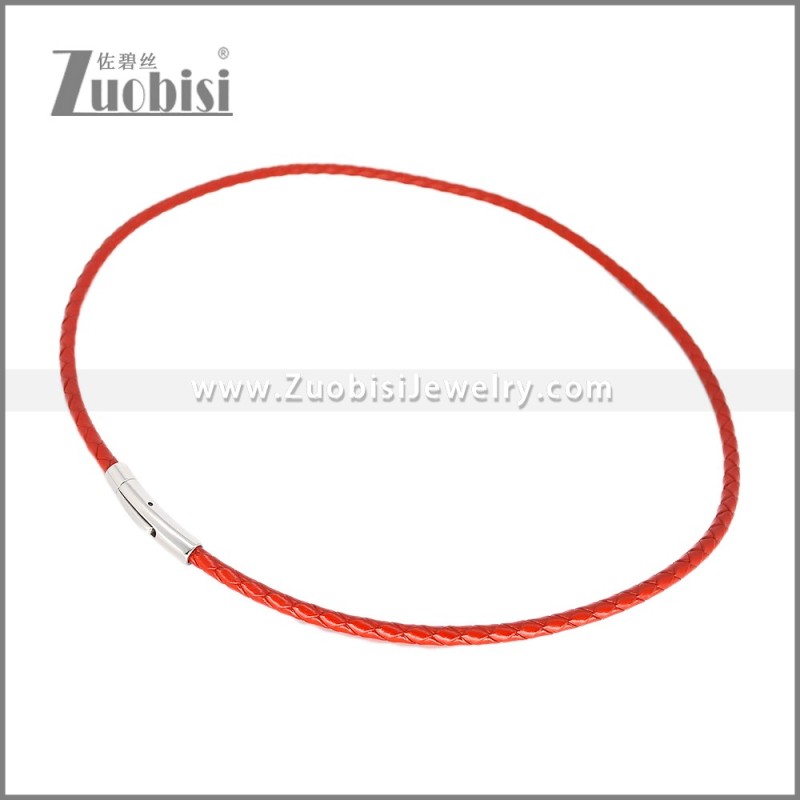 Leather Neckace n003539R2