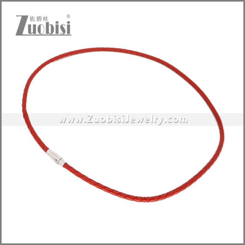 Leather Neckace n003540R