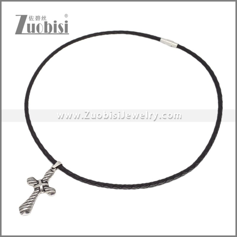 Leather Neckace n003549