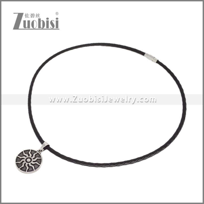 Leather Neckace n003548