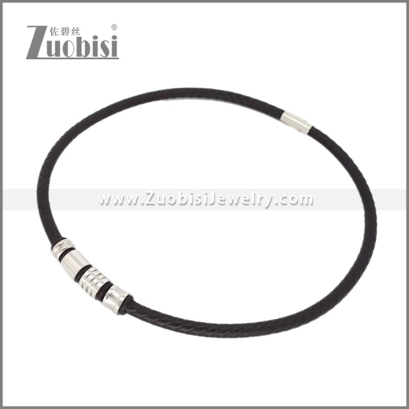 Leather Neckace n003544H