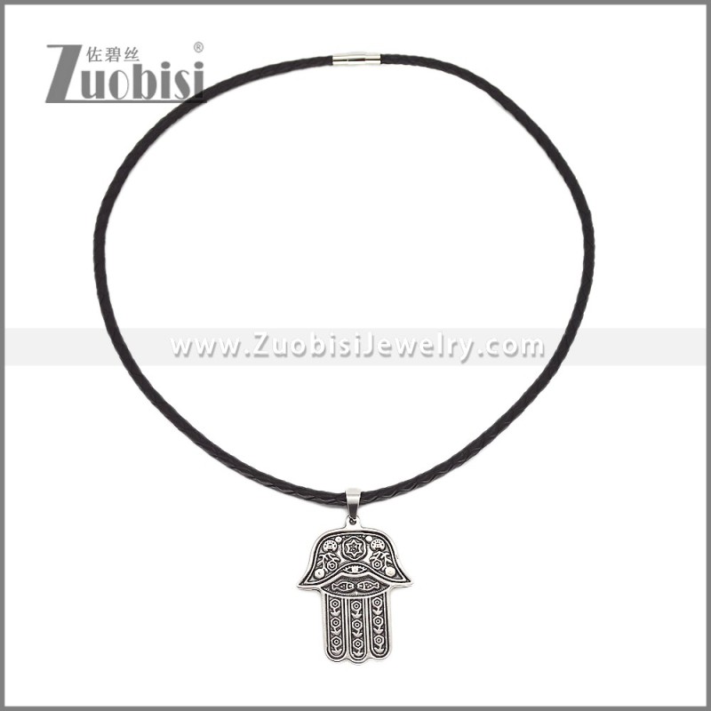 Leather Neckace n003550