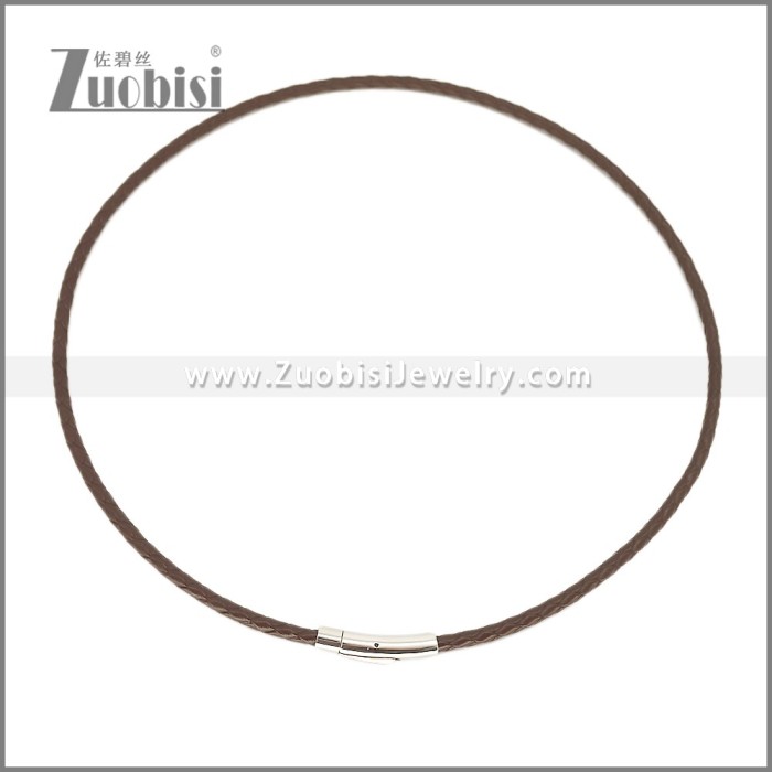 Leather Neckace n003539A2