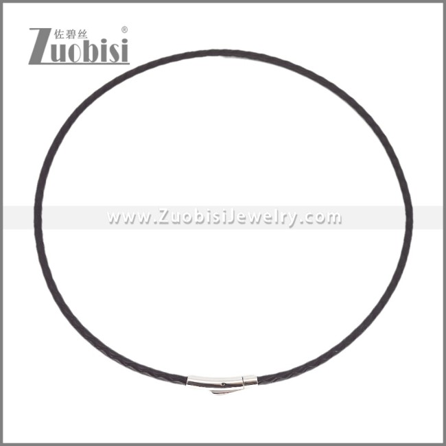 Leather Neckace n003539H2