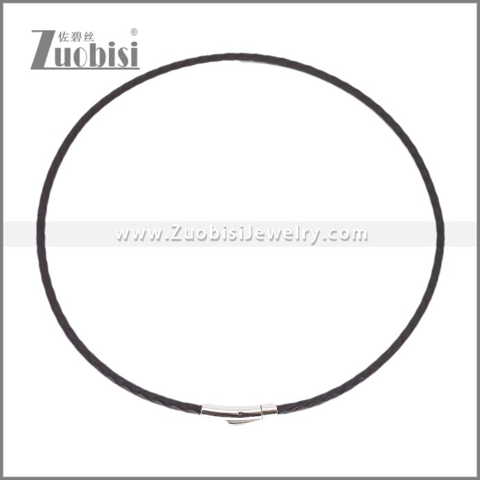 Leather Neckace n003539H2