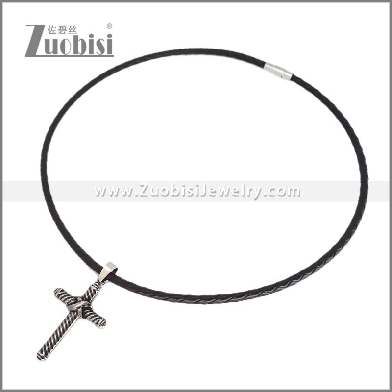 Leather Neckace n003552