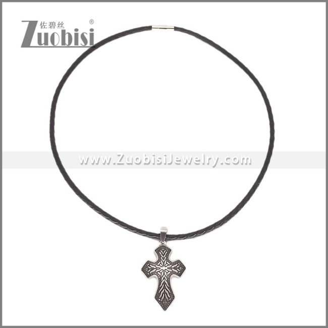 Leather Neckace n003546