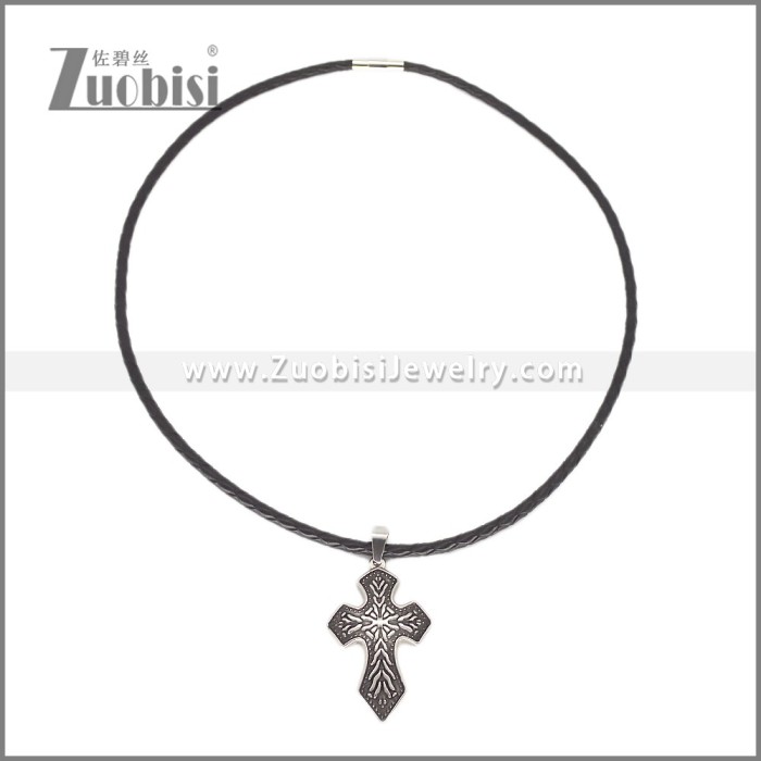 Leather Neckace n003546