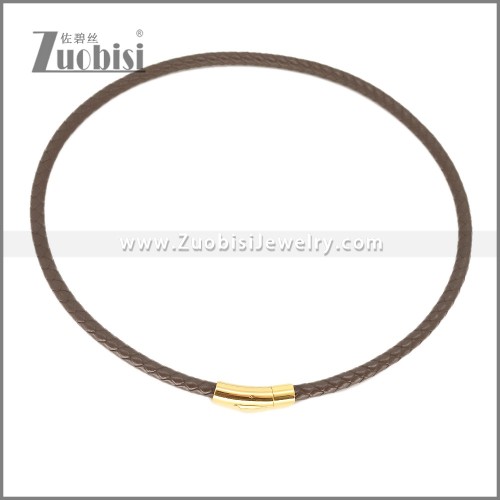 Leather Neckace n003541A1