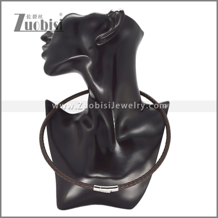 Leather Neckace n003541A2