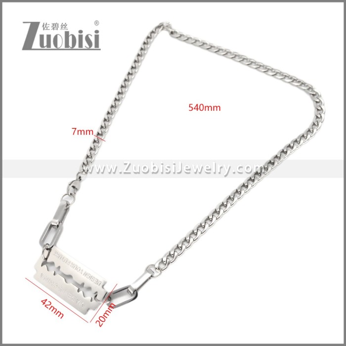 Stainless Steel Necklace n003561