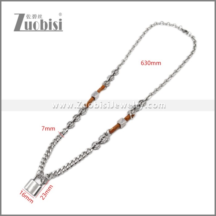 Stainless Steel Necklace n003578