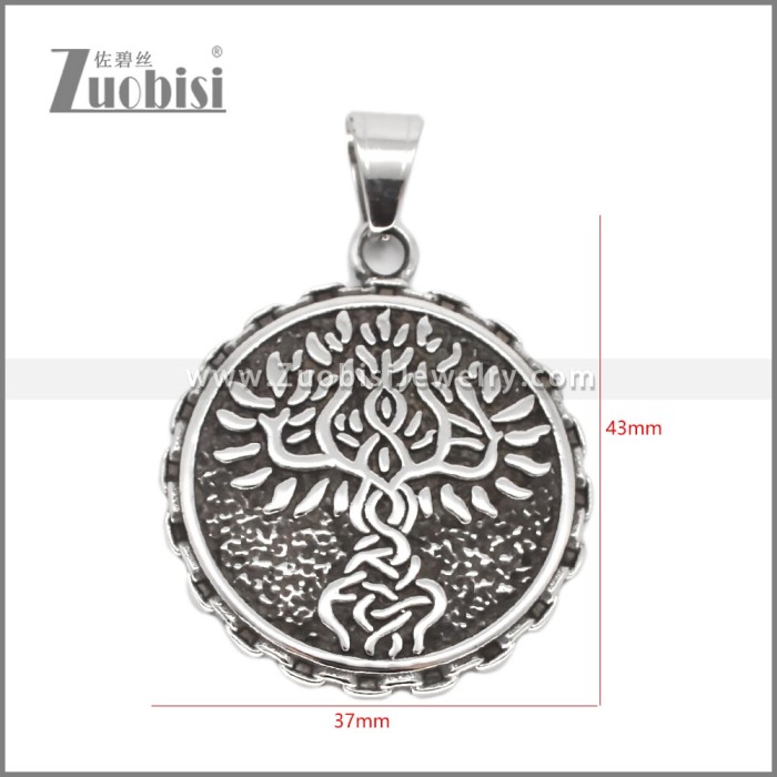 Stainless Steel Pendant p012604