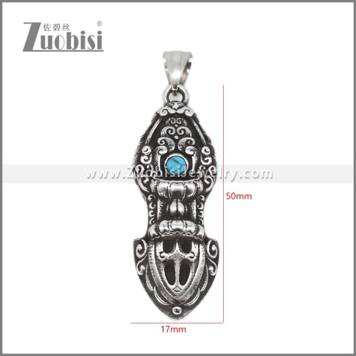 Stainless Steel Pendant p012605