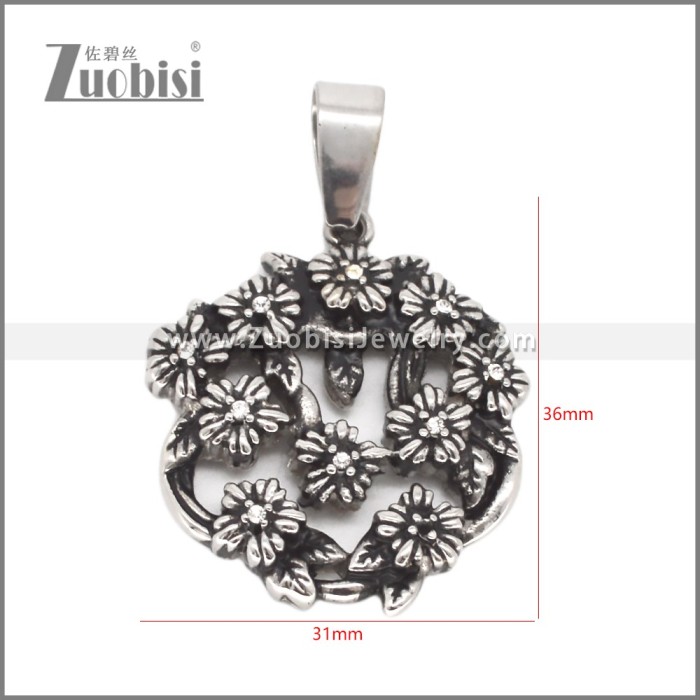 Stainless Steel Pendant p012641