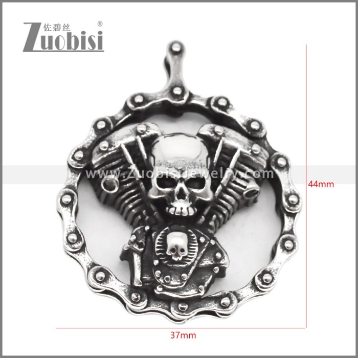 Stainless Steel Pendant p012627