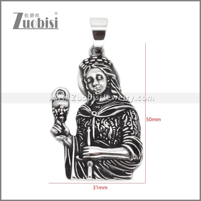 Stainless Steel Pendant p012626