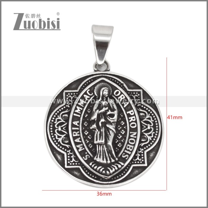Stainless Steel Pendant p012639