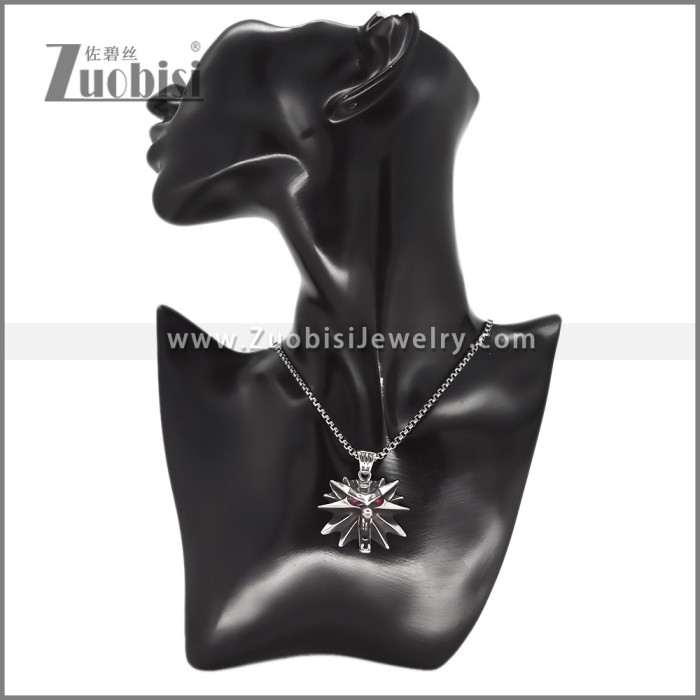 Stainless Steel Viking Fenrir Pendant p012610