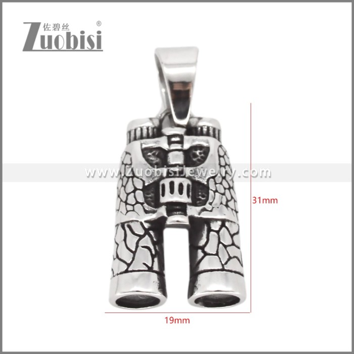 Stainless Steel Pendant p012625