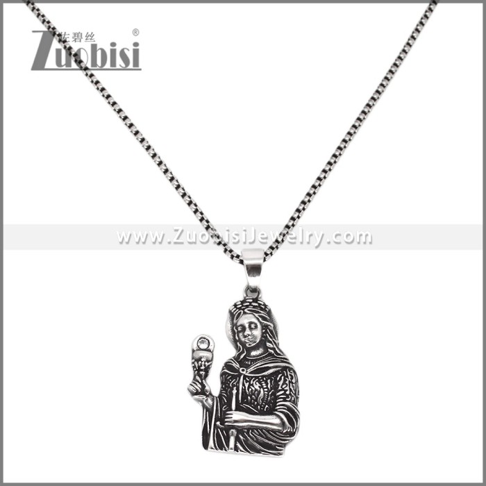 Stainless Steel Pendant p012626