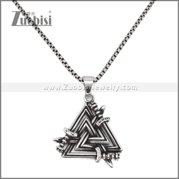 Stainless Steel Pendant p012608
