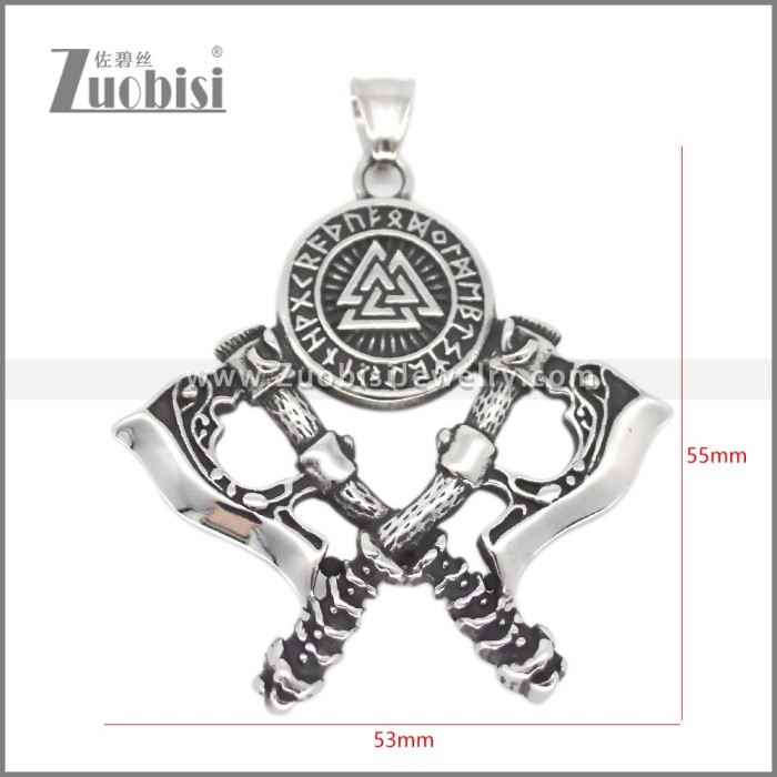 Stainless Steel Pendant p012752