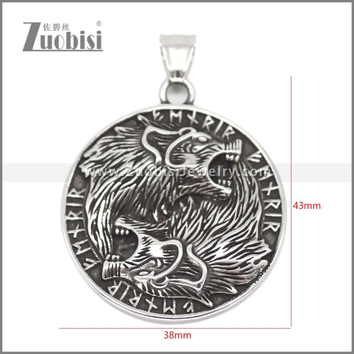 Stainless Steel Pendant p012757