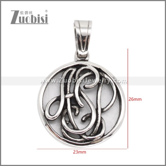 Stainless Steel Pendant p012714