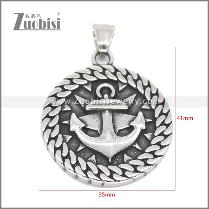 Stainless Steel Pendant p012749
