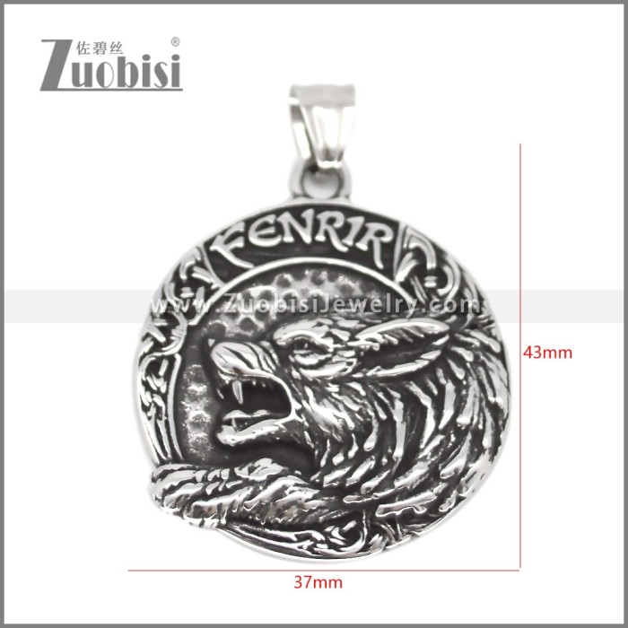 Stainless Steel Pendant p012756