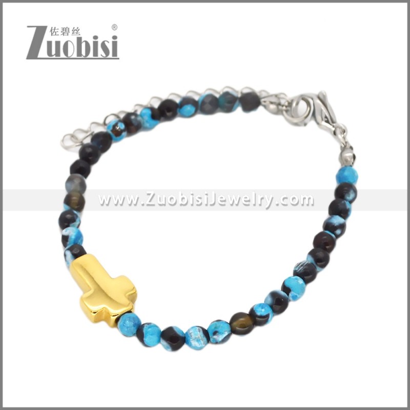 Stainless Steel Bracelet b010823BG