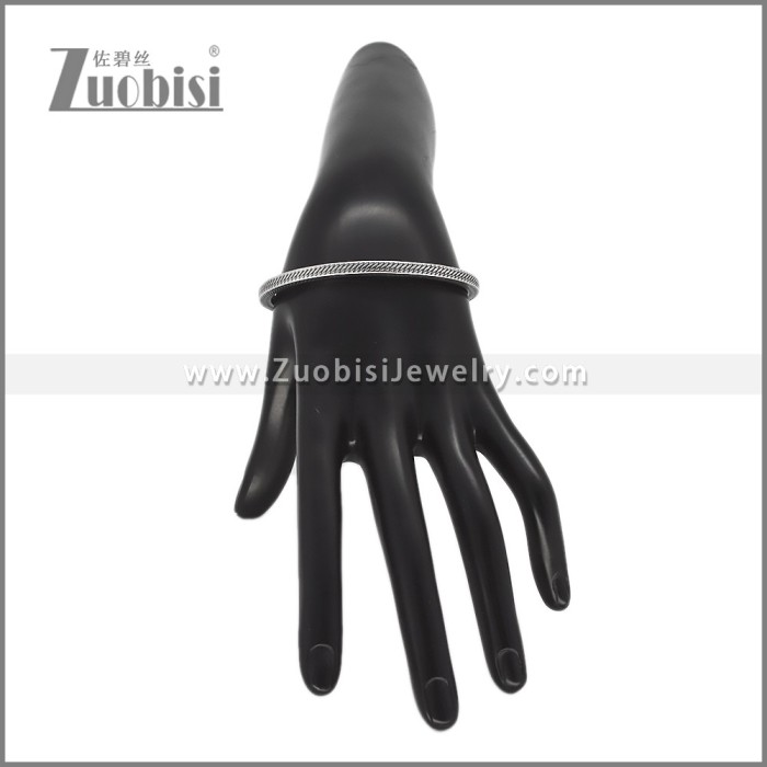 Stainless Steel Bangle b010818S