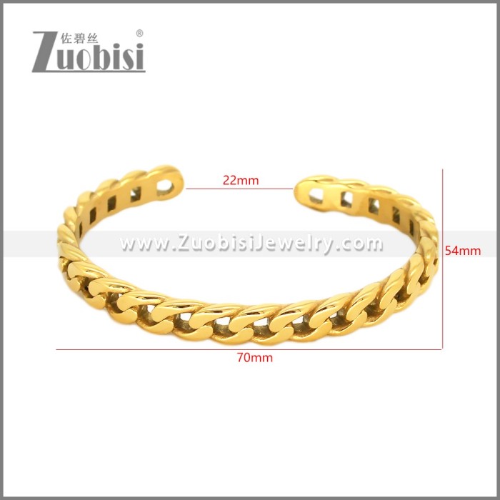 Stainless Steel Bangle b010820G