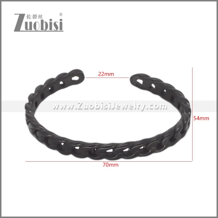 Stainless Steel Bangle b010820H