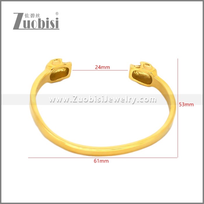 Stainless Steel Bangle b010813G