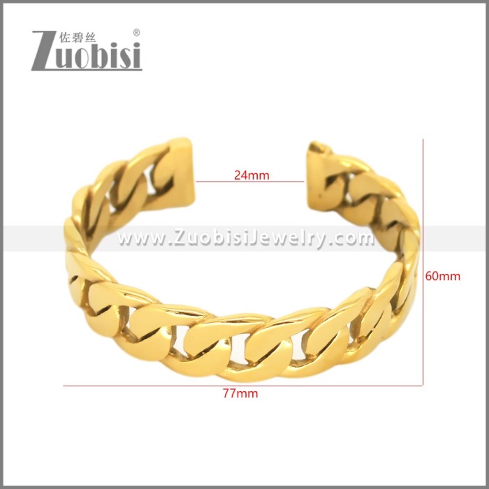 Stainless Steel Bangle b010811G
