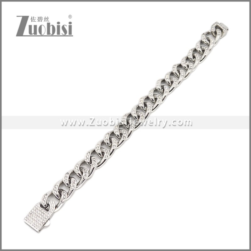 Stainless Steel Bracelet b010828S