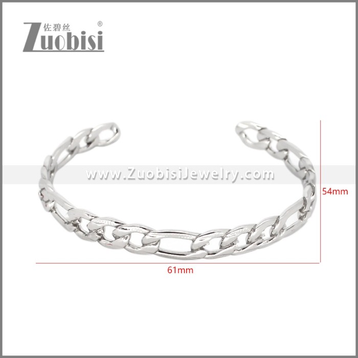Stainless Steel Bangle b010789S